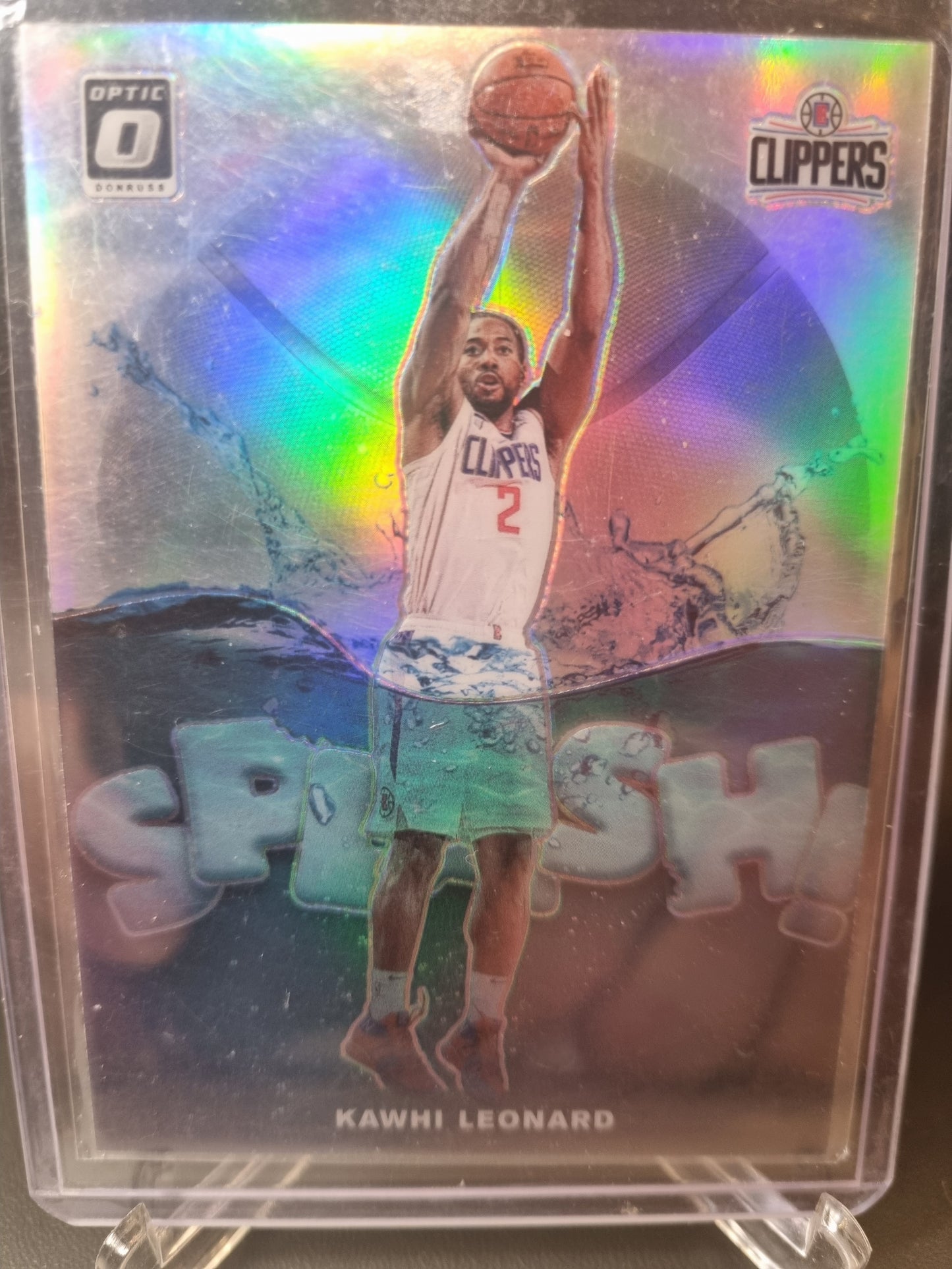 2019-20 Panini Donruss Optic #5 Kawhi Leonard Splash