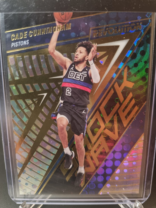 2022-23 Panini Revolution #25 Cade Cunningham Shock Wave