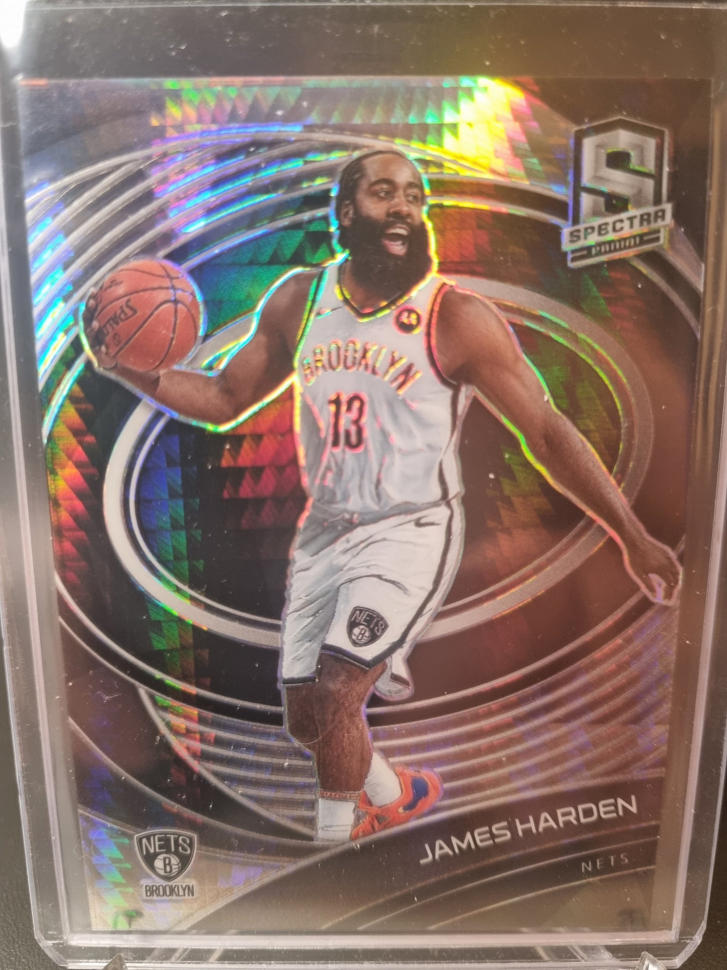 2020-21 Panini Spectra #93 James Harden Prizm