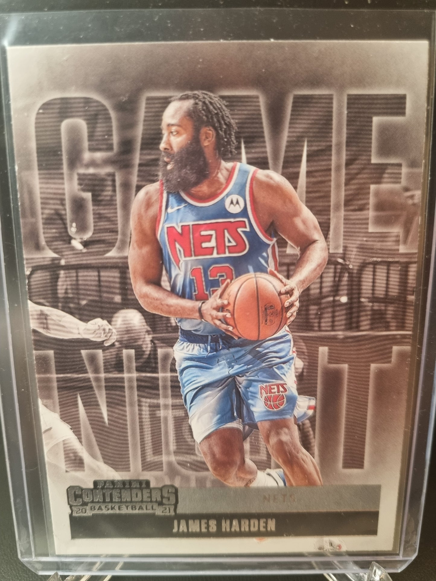 2020-21 Panini Contenders #1 James Harden Game Night