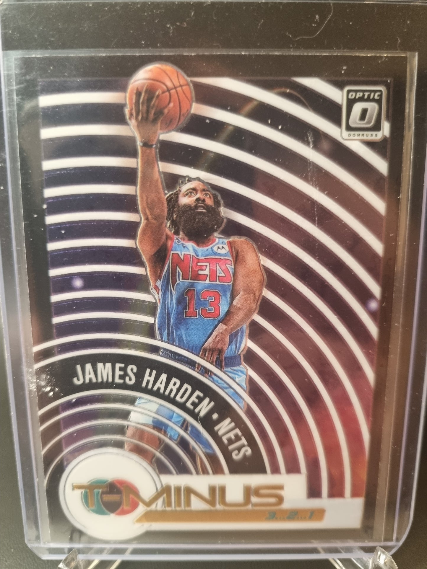 2020-21 Panini Donruss Optic #7 James Harden T Minus 3 2 1