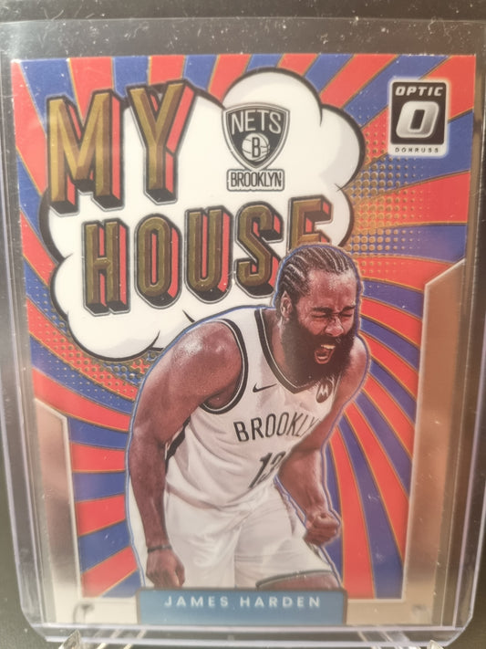 2021-22 Panini Donruss Optic #13 James Harden My House