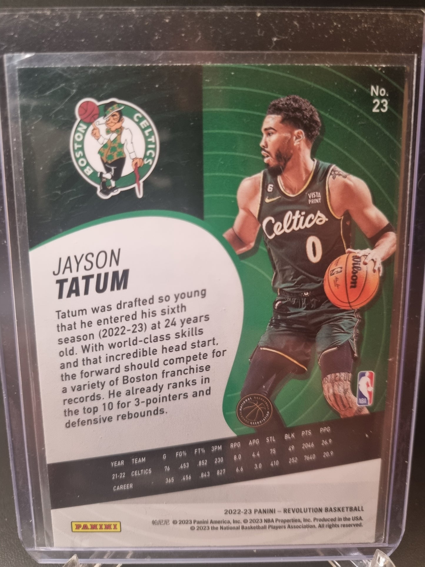 2022-23 Panini Revolution #23 Jayson Tatum