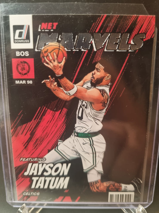 2022-23 Panini Donruss #18 Jayson Tatum Net Marvels