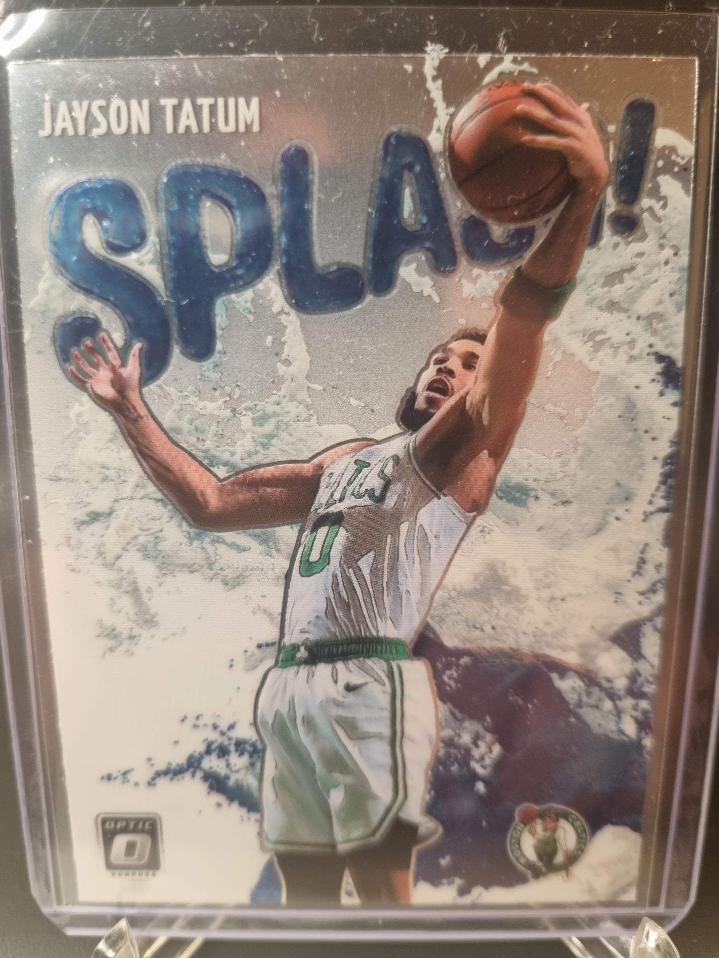 2021-22 Panini Donruss Optic #12 Jayson Tatum Splash