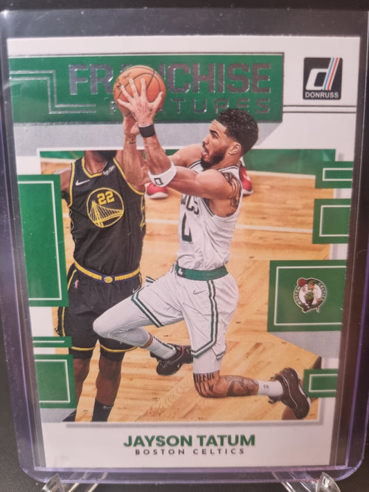 2022-23 Panini Donruss #1 Jayson Tatum Franchise Features