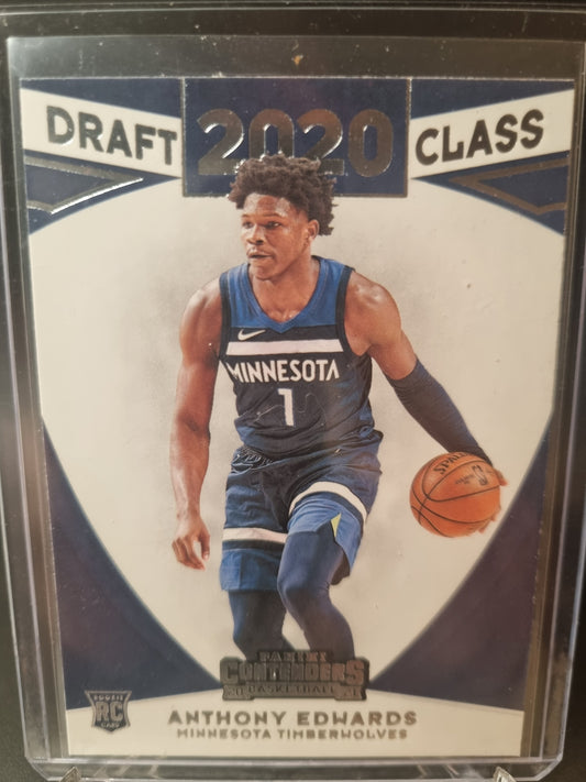 2020-21 Panini Contenders#5 Anthony Edwards Rookie Card