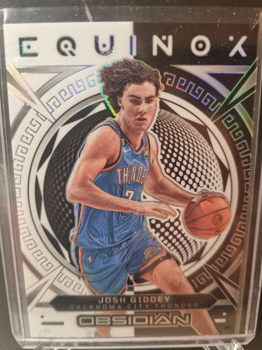 2022-23 Obsidian #14 Josh Giddey Equinox 20/99