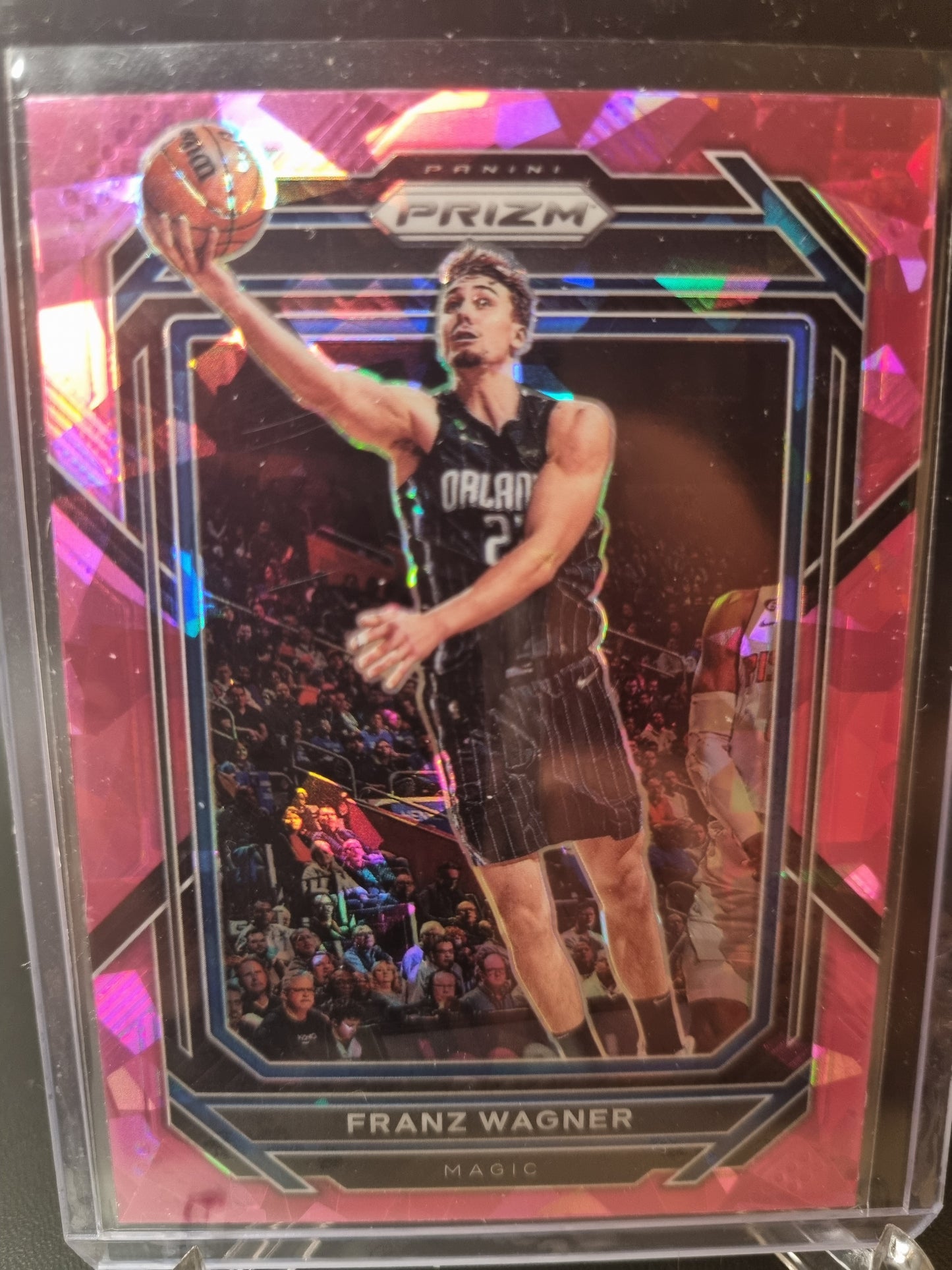 2022-23 Panini Prizm #182 Franz Wagner Pink Cracked Ice Prizm