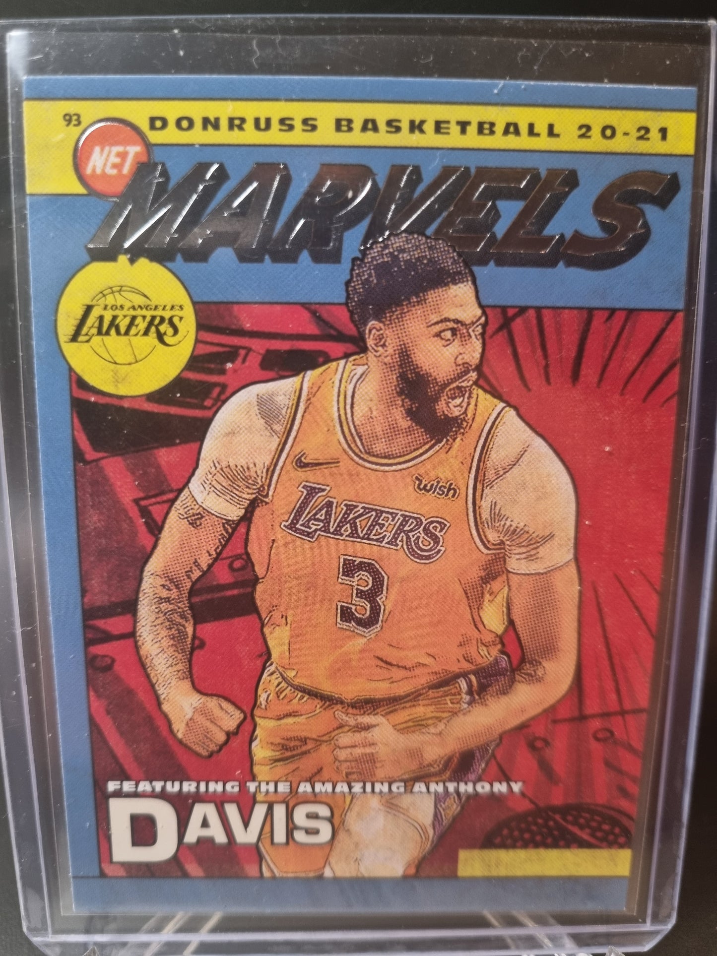 2020-21 Panini Donruss #20 Anthony Davis Net Marvels