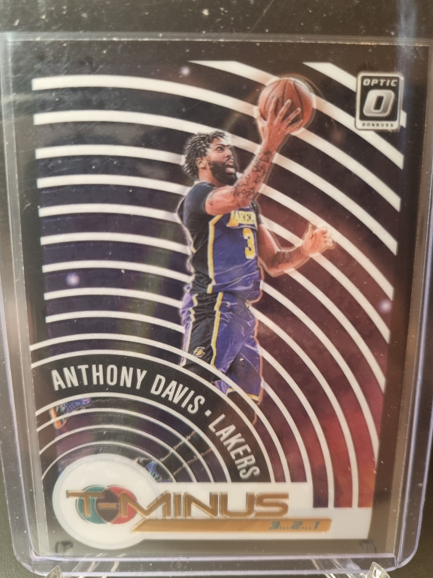 2020-21 Panini Donruss Optic #2 Anthony Davis T Minus 3 2 1