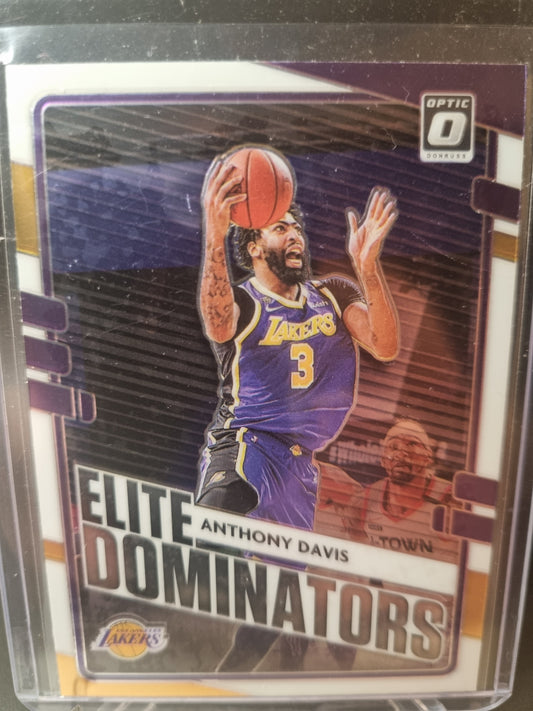 2020-21 Panini Donruss Optic #6 Anthony Davis Elite Dominators