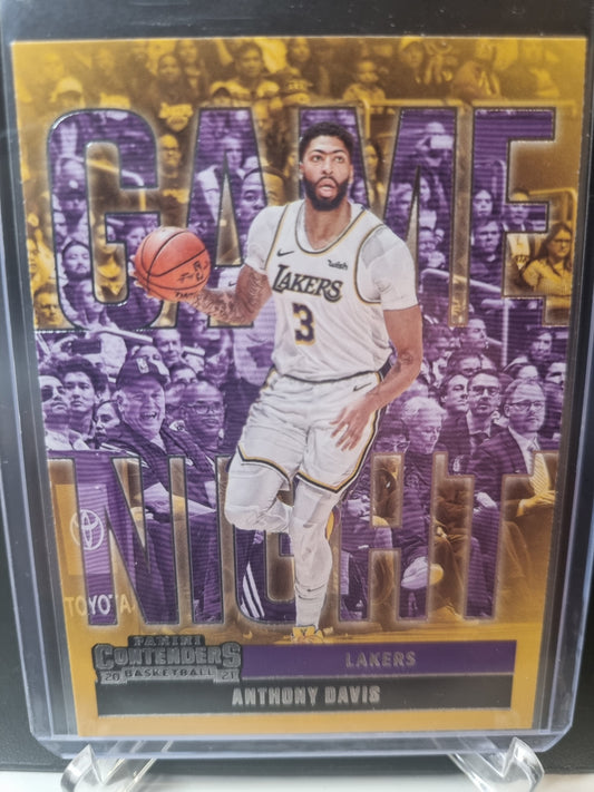 2020-21 Panini Contenders #3 Anthony Davis Game Night