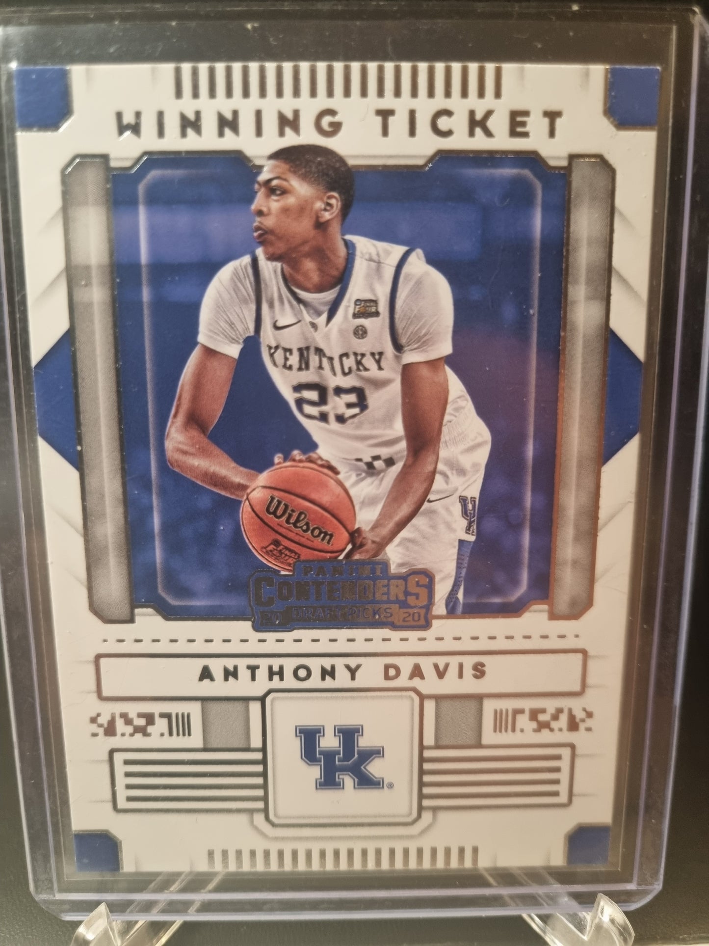 2019-20 Panini Contenders Draft Picks #11 Anthony Davis Winning Ticket