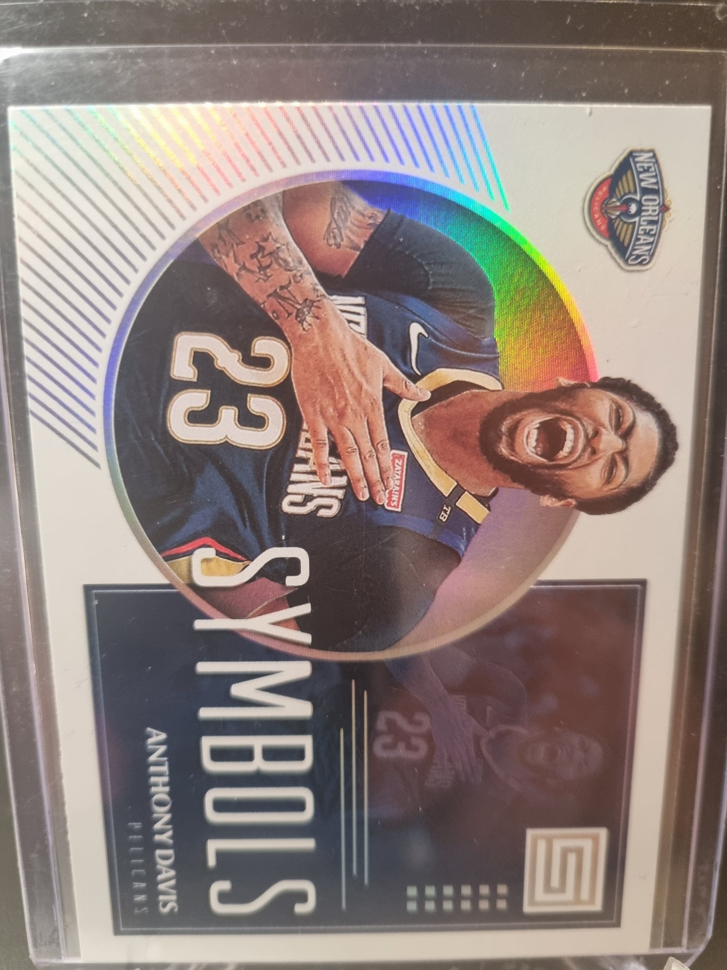 2018-19 Panini Status #8 Anthony Davis Symbols