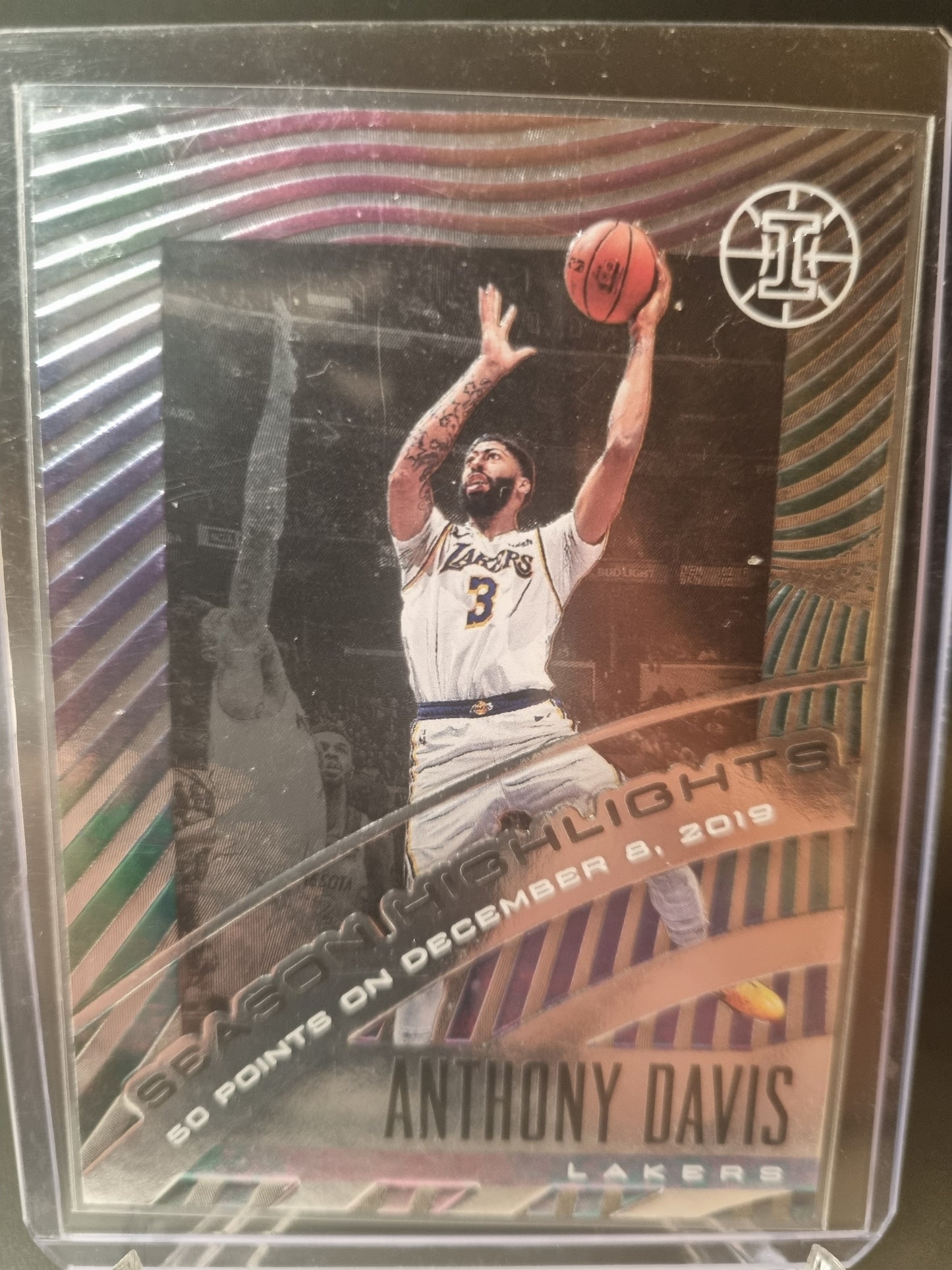 2019-20 Panini Illusions #23 Anthony Davis Season Highlights