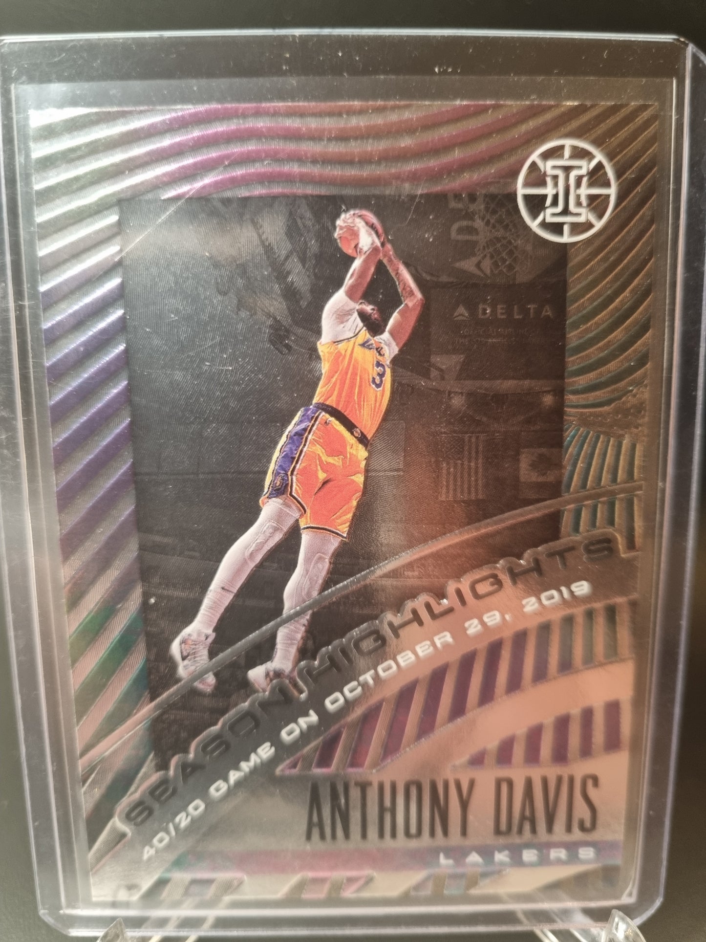 2019-20 Panini Illusions #2 Anthony Davis Season Highlights