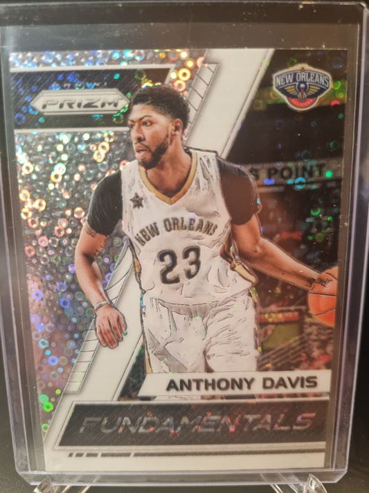 2017-18 Panini Prizm #23 Anthony Davis Fundamentals Fast Break Prizm