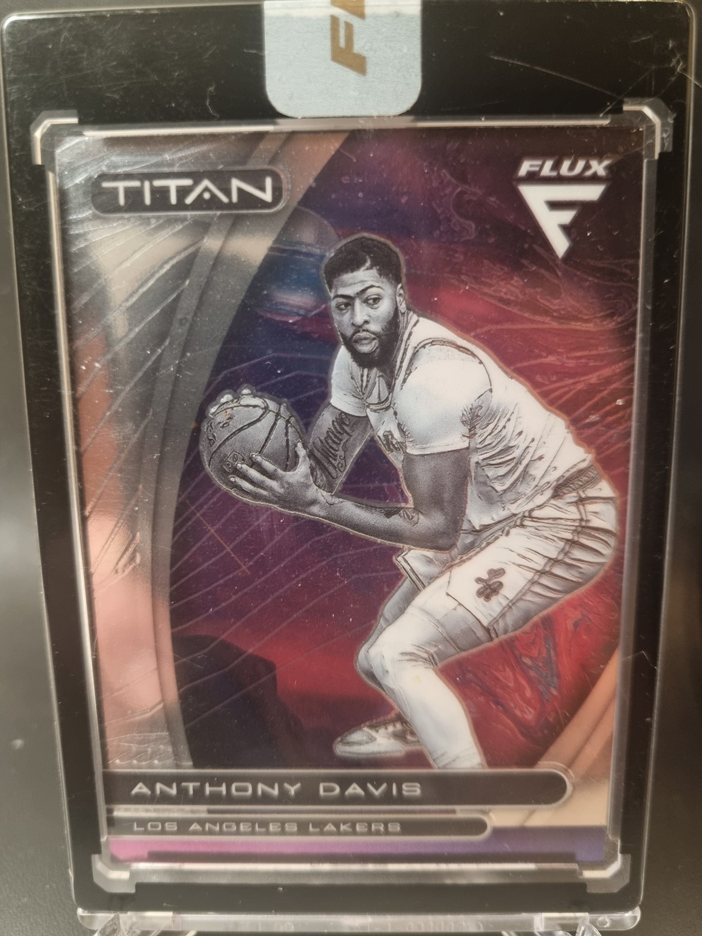 2020-21 Panini Flux #3 Anthony Davis Titan Silver