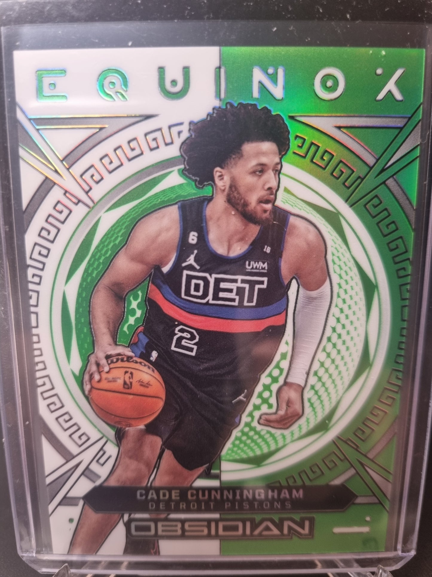 2022-23 Panini Obsidian #24 Cade Cunningham Equinox Green 07/25