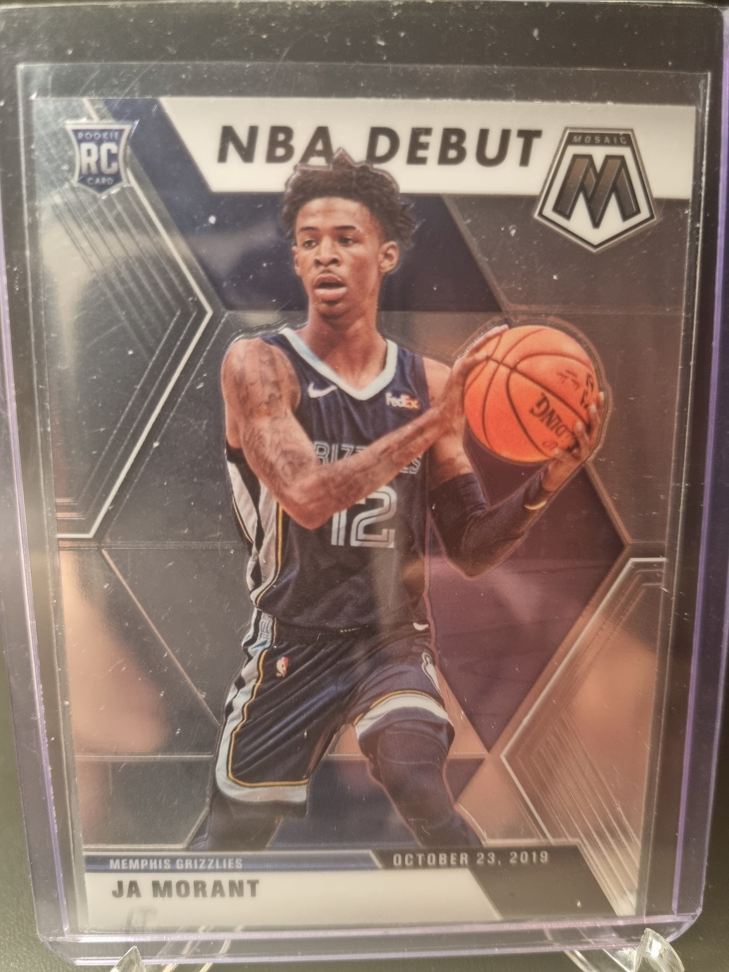 2019-20 Panini Mosaic #274 JA Morant Rookie Card Emergent