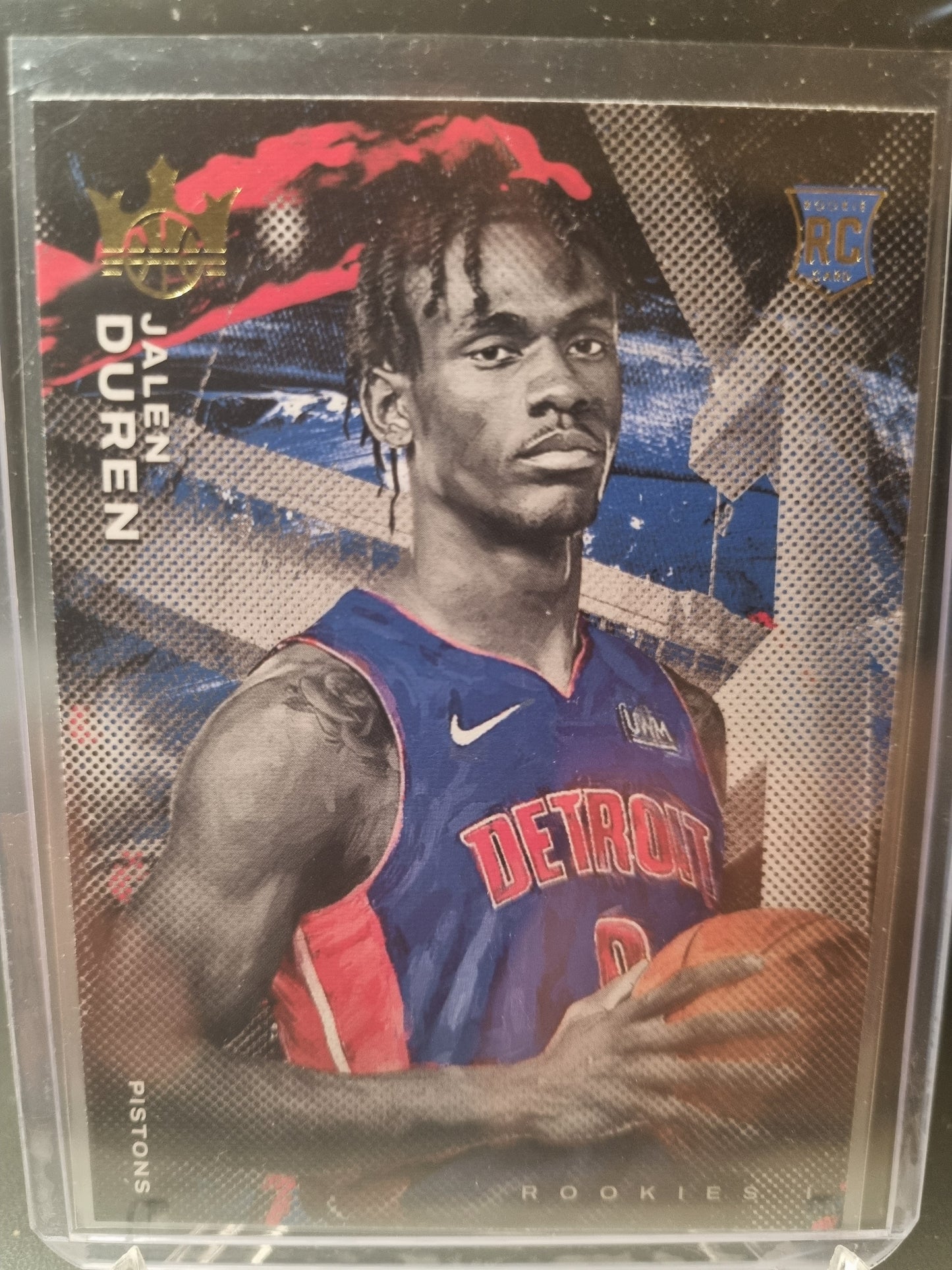 2022-23 Panini Court Kings #83 Jalen Duren Rookie Card