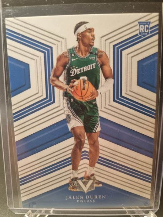 2022-23 Panini Chronicles Vertex #194 Jalen Duren Rookie Card