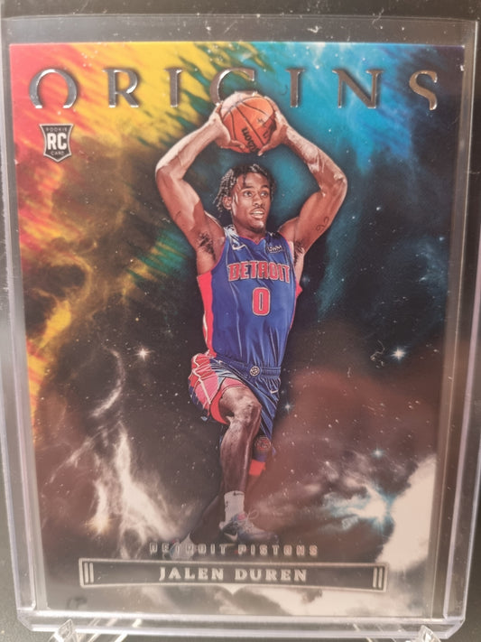 2022-23 Panini Origins #25 Jalen Duren Rookie Card