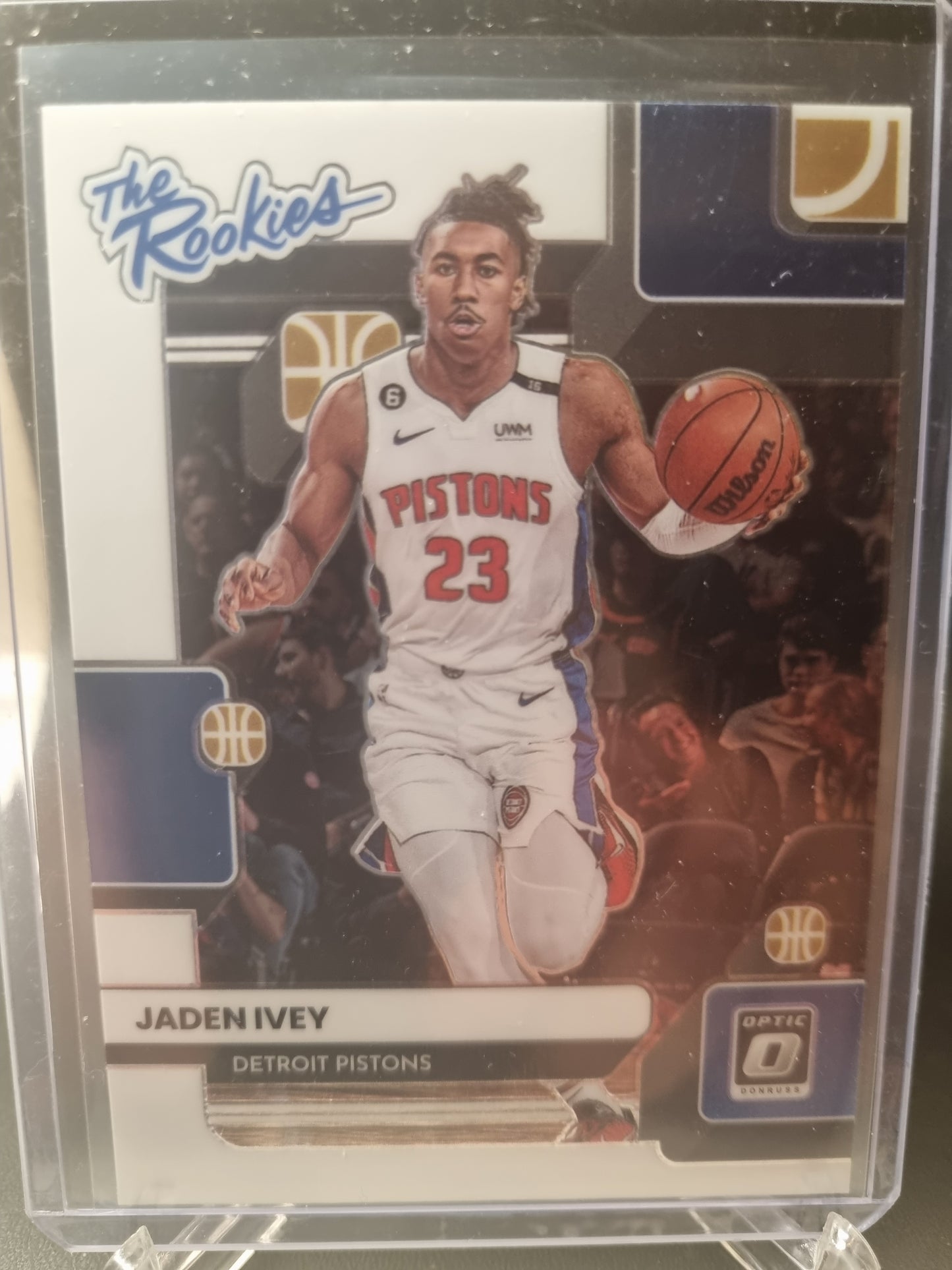 2022-23 Panini Donruss Optic #5 Jaden Ivey Rookie Card The Rookies