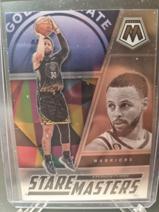 2022-23 Panini Mosaic #3 Stephen Curry Stare Masters