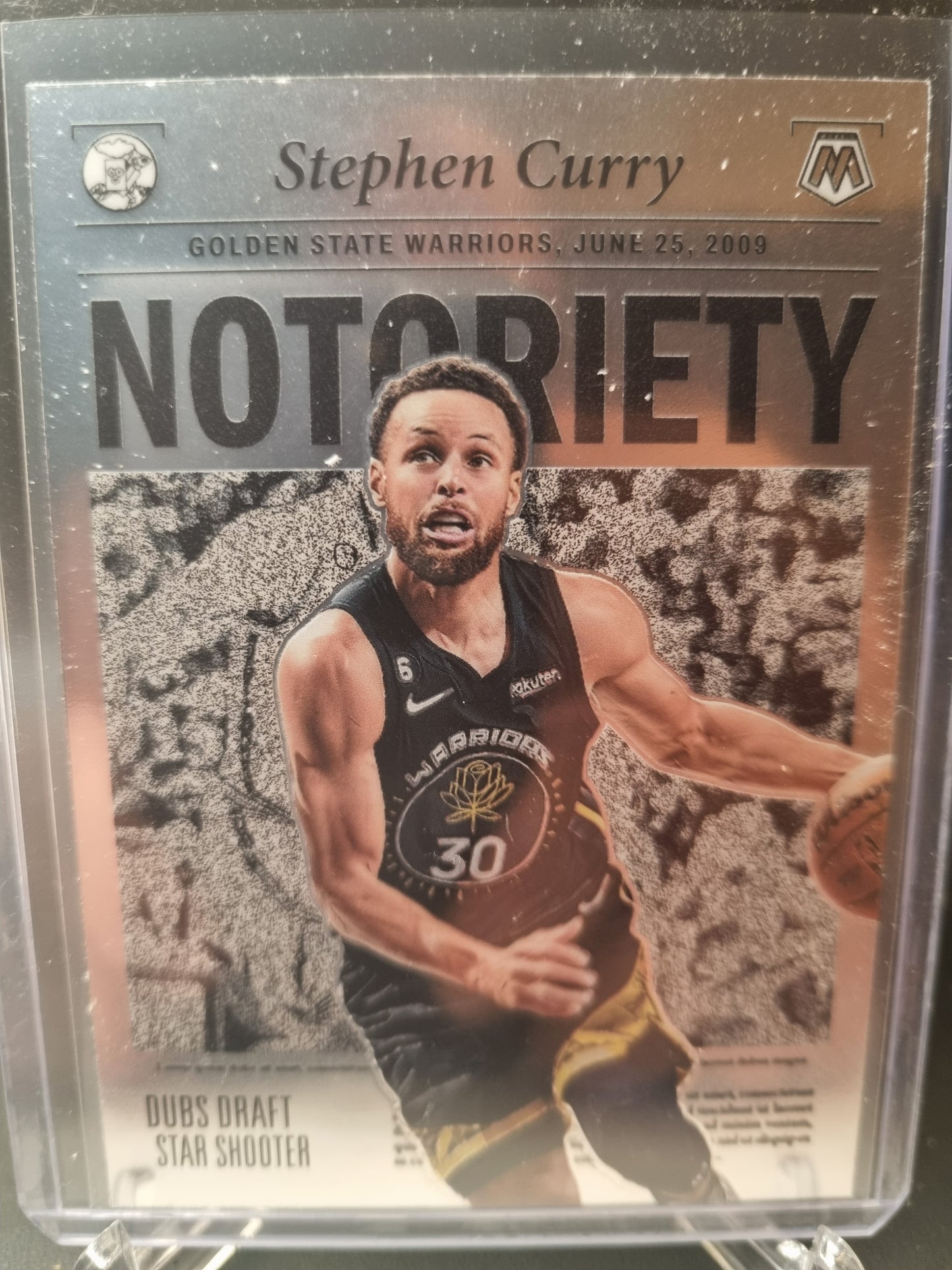 2022-23 Panini Mosaic #1 Stephen Curry Notoriety