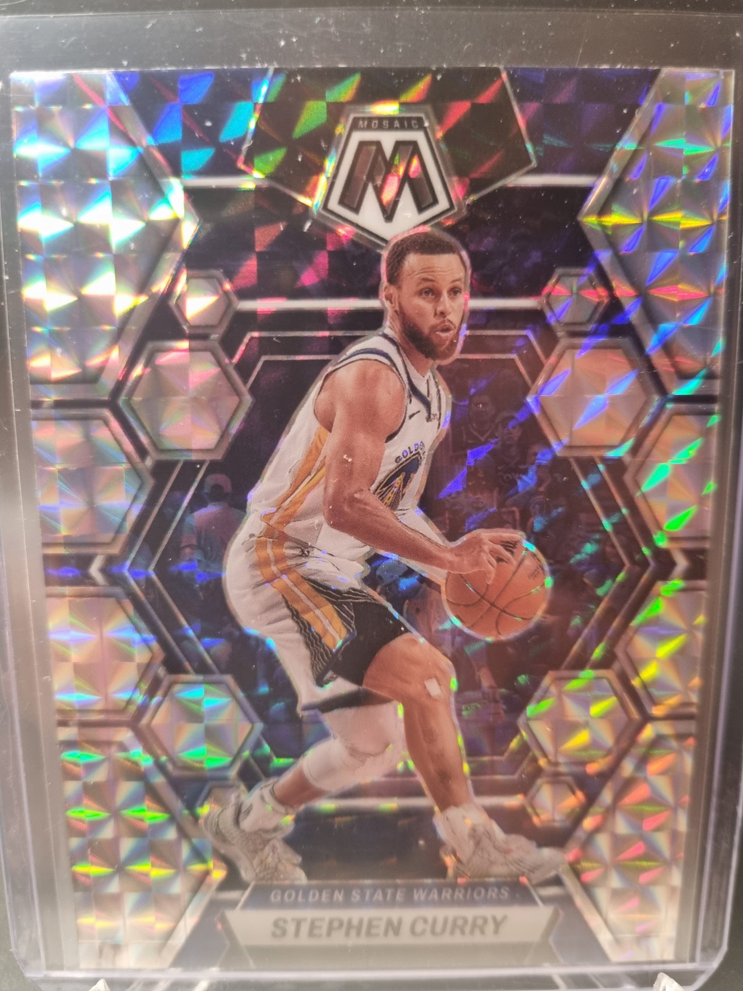 2022-23 Panini Mosaic #92 Stephen Curry Mosaic