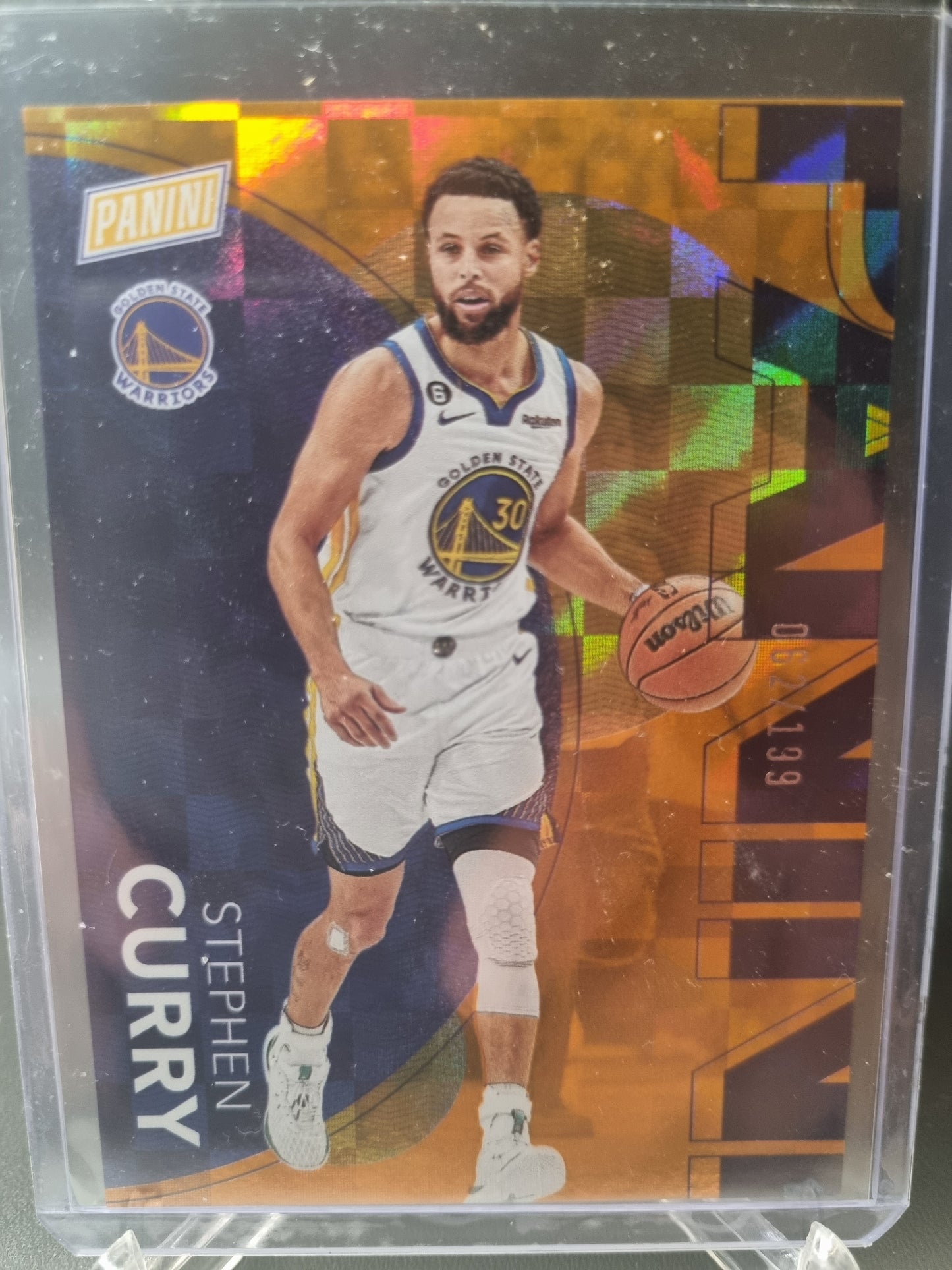 2023 Panini The National #33 Stephen Curry Orange 062/199