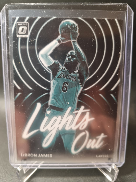 2022-23 Panini Donruss Optic #6 Lebron James Lights Out