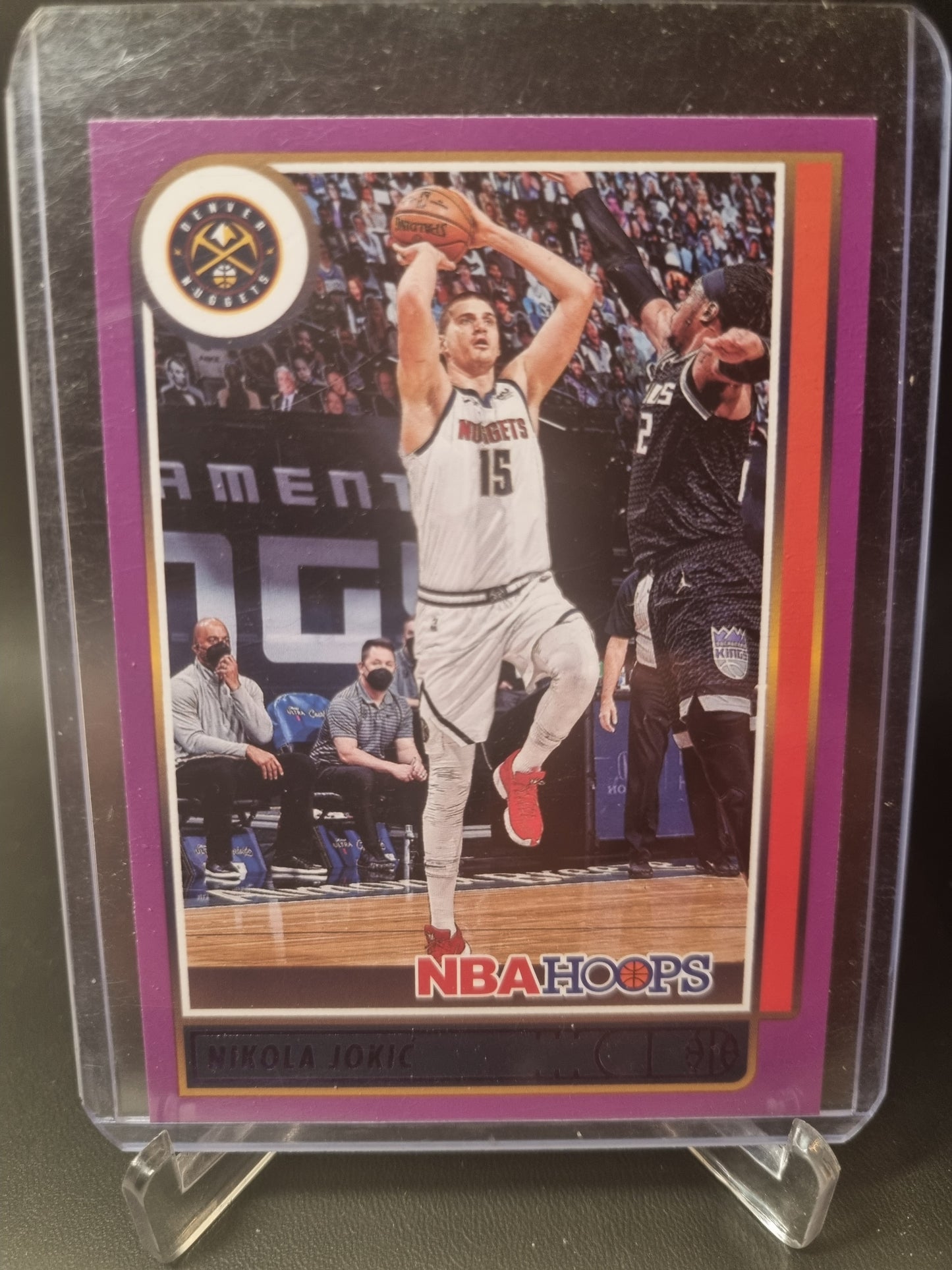 2021-22 Panini Hoops #11 Nikola Jokic Purple