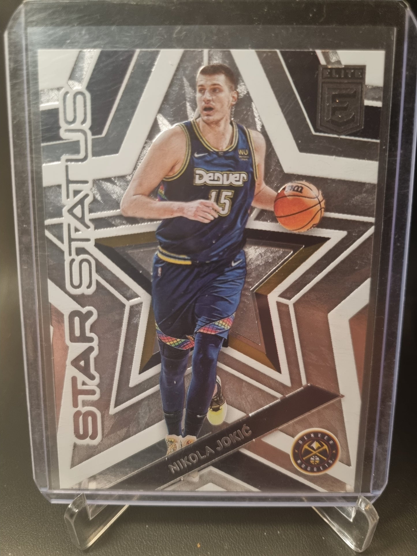 2022-23 Panini Donruss Elite #9 Nikola Jokic Star Status