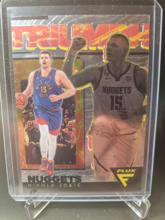 2022-23 Panini Flux #18 Nikola Jokic Triumph