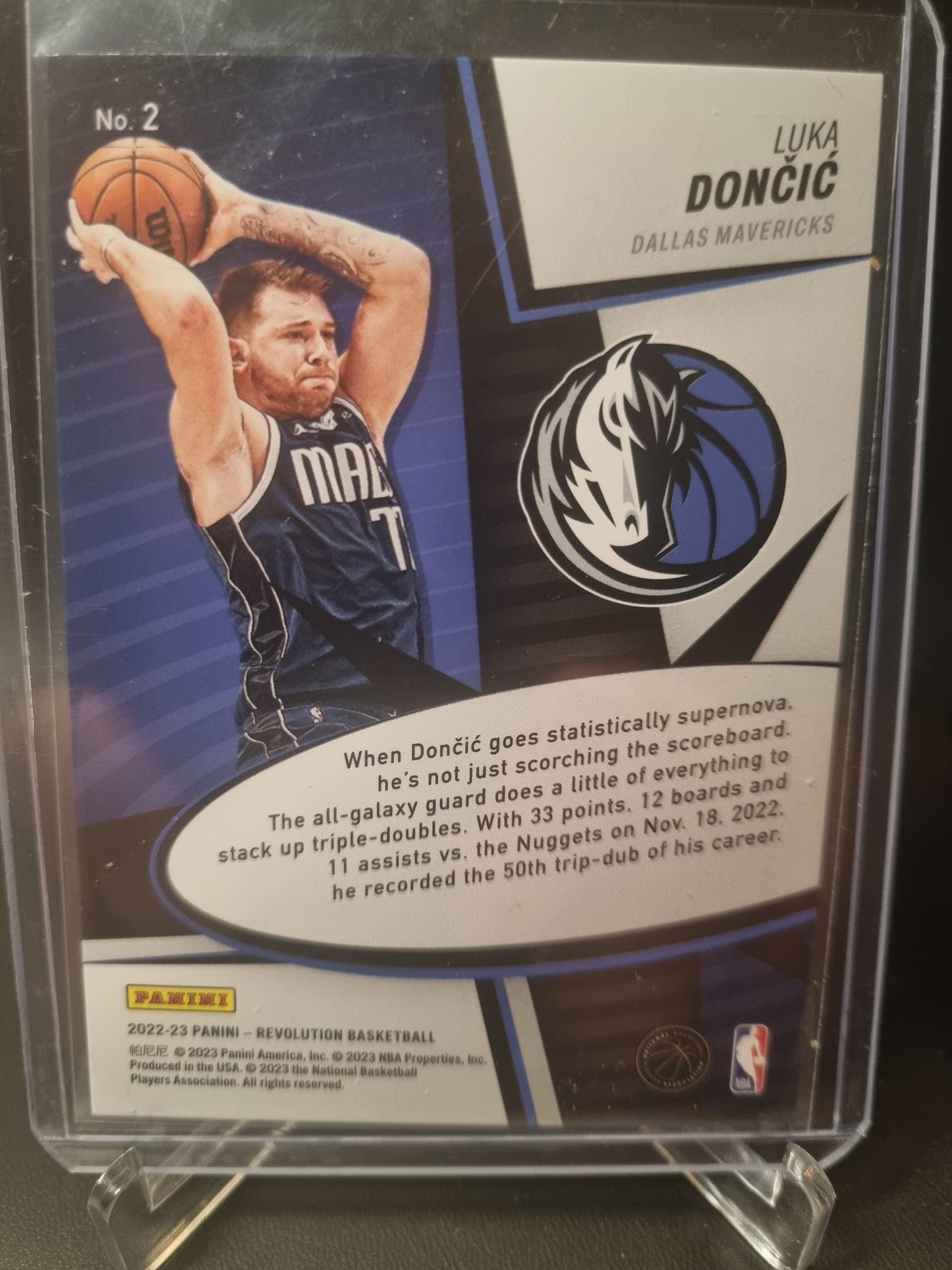 2022-23 Panini Revolutions #2 Luka Doncic Super Nova