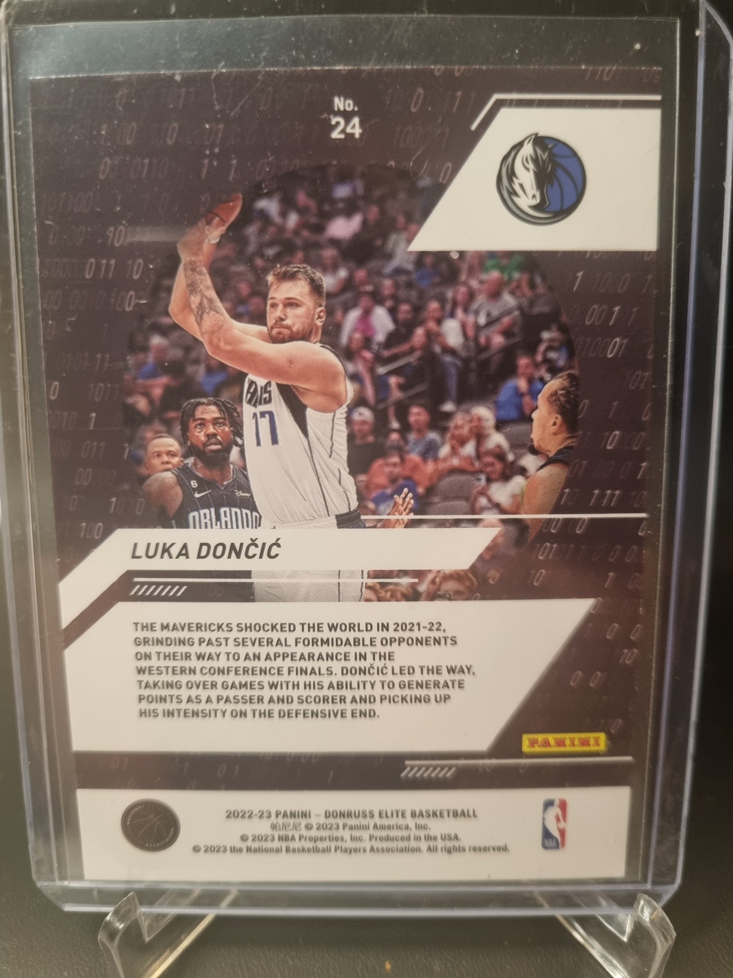 2022-23 Panini Donruss Elite #24 Luka Doncic Power Formulas