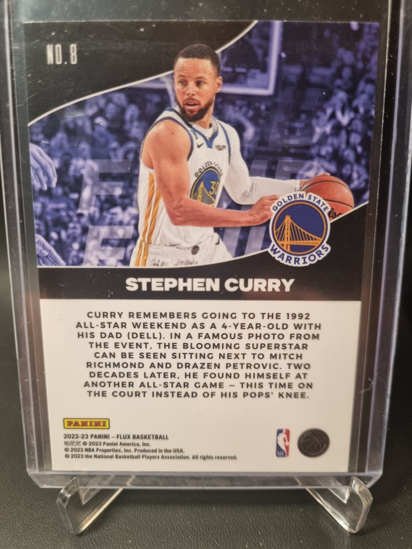 2022-23 Panini Flux #8 Stephen Curry Fluid