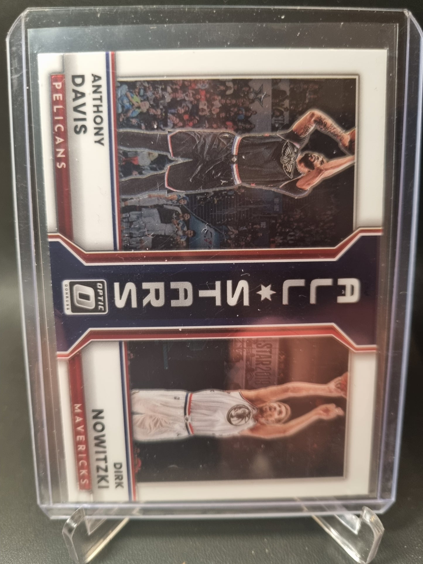 2022-23 Panini Donruss Optic #12 Anthony Davis/Dirk Nowitzki All Stars