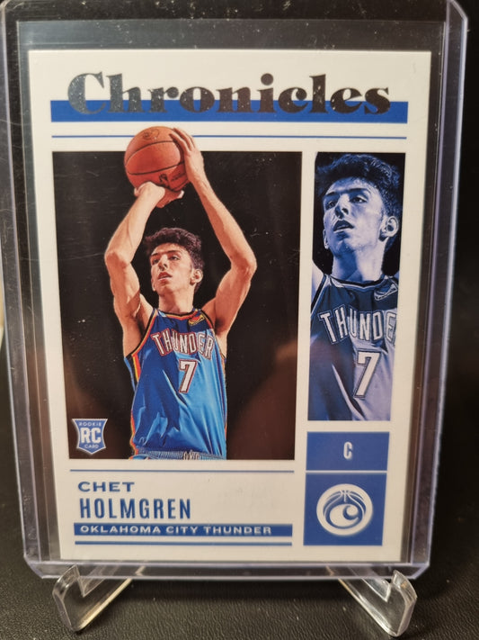 2022-23 Panini Chronicles #49 Chet Holmgren Rookie Card