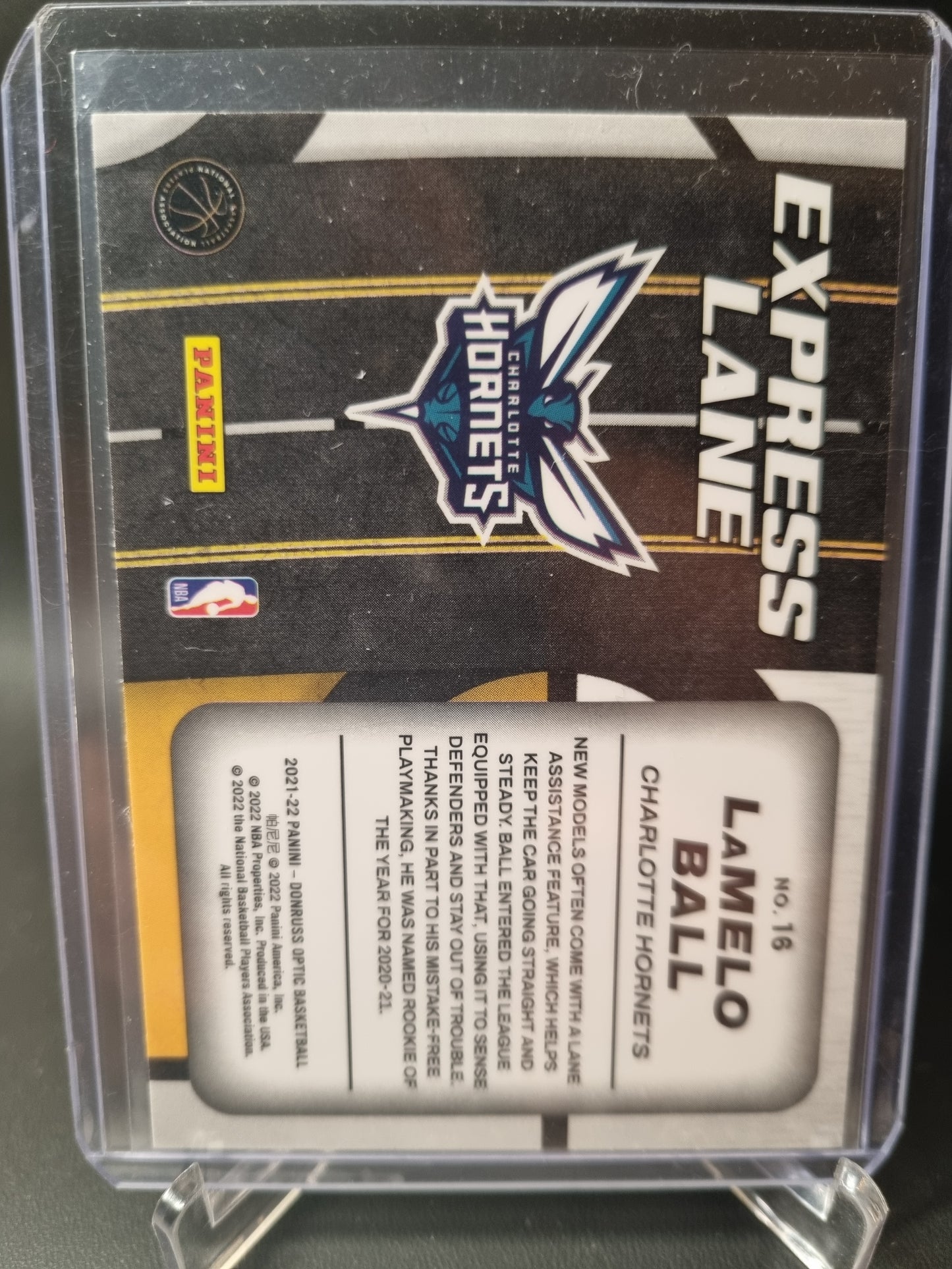 2021-22 Panini Donruss Optic #16 LaMelo Ball Express Lane