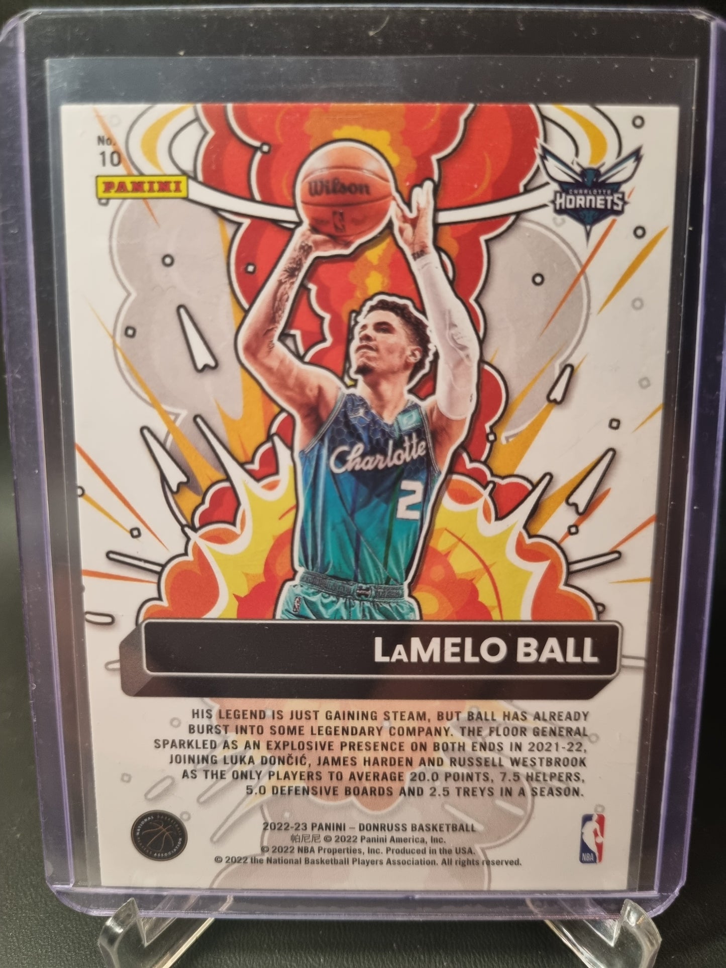 2022-23 Panini Donruss #10 LaMelo Ball Bomb Squad