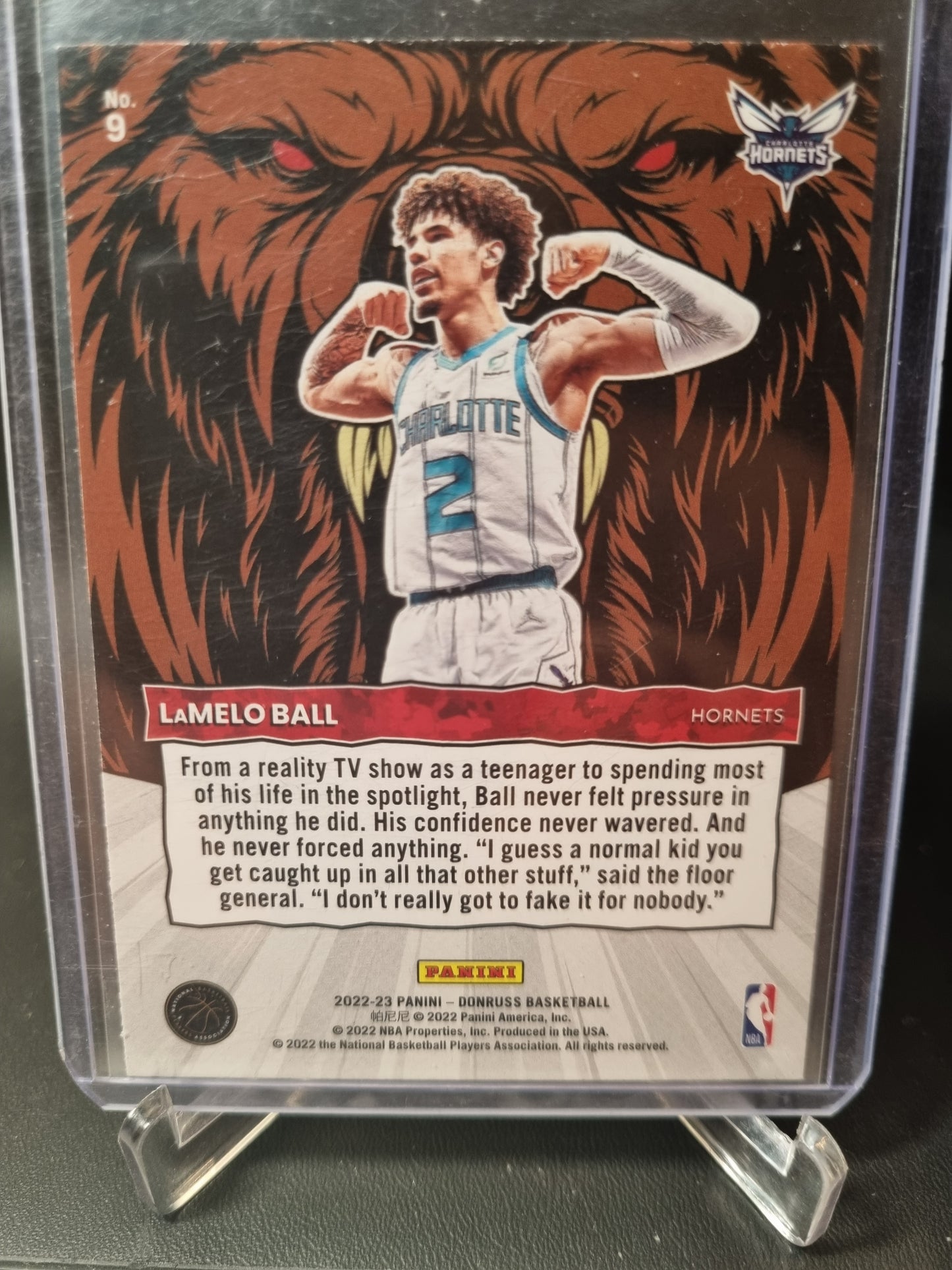 2022-23 Panini Donruss #9 LaMelo Ball Unleashed