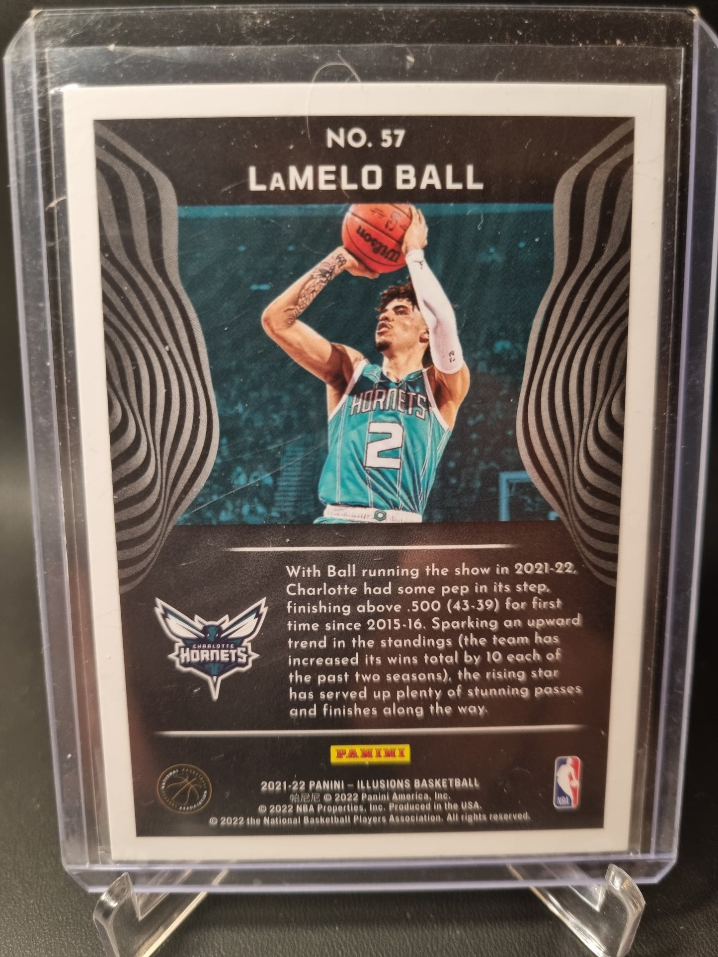 2021-22 Panini Illusions #57 LaMelo Ball