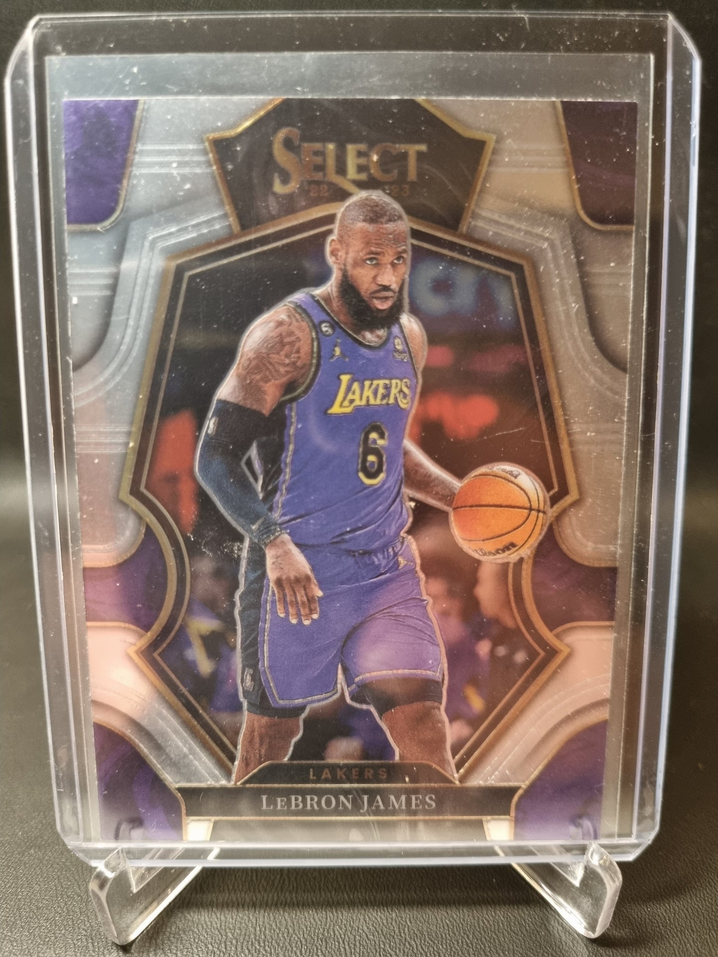 2022-23 Panini Select #126 Lebron James Premier Level