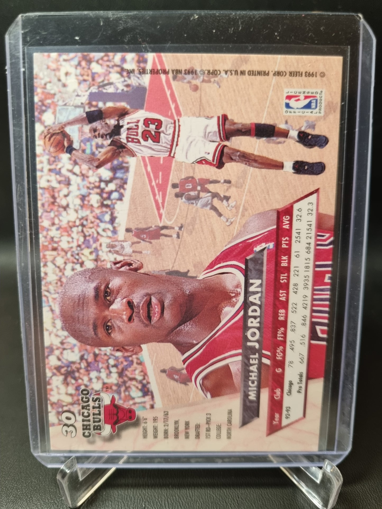 1993-94 Fleer Ultra #30 Michael Jordan