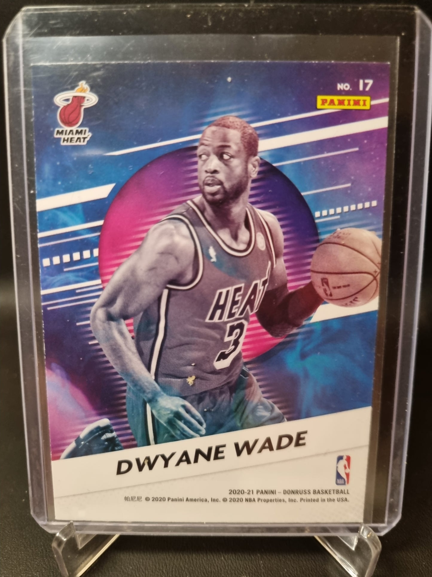 2020-21 Panini Donruss #17 Dwyane Wade Retro Series