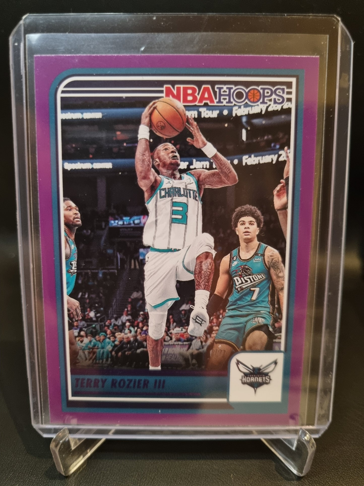 2023-24 Panini Hoops #218 Terry Rozier III Purple